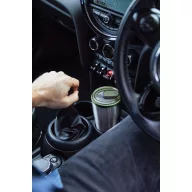   Cana de voiaj, 600 ml, 2509E17018, Black & Blum, 9.1x9.1x20.3 cm, Otel, Tritan, Portocaliu olive