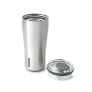 Cana de voiaj, 600 ml, 2509E17018, Black & Blum, 9.1x9.1x20.3 cm, Otel, Tritan, Portocaliu olive