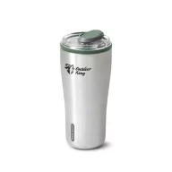   Cana de voiaj, 600 ml, 2509E17018, Black & Blum, 9.1x9.1x20.3 cm, Otel, Tritan, Portocaliu olive
