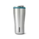 Cana de voiaj, 600 ml, 2502E15465, Black & Blum, 9.1 x 9.1 x 20.3 cm, Otel, Albastru Turcoaz