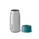 Cana de voiaj, 340 ml, Black & Blum, 2601E14723, 7.2x7.2x16.5 cm, Otel, Polipropilena, Turcoaz