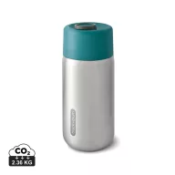   Cana de voiaj, 340 ml, Black & Blum, 2601E14723, 7.2x7.2x16.5 cm, Otel, Polipropilena, Turcoaz