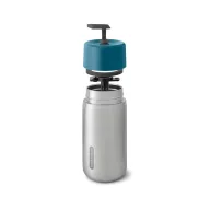   Cana de voiaj, 340 ml, Black & Blum, 2601E14723, 7.2x7.2x16.5 cm, Otel, Polipropilena, Turcoaz