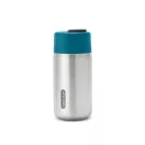 Cana de voiaj, 340 ml, Black & Blum, 2601E14723, 7.2x7.2x16.5 cm, Otel, Polipropilena, Turcoaz