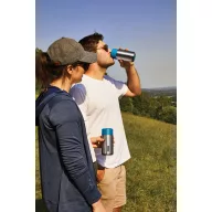   Cana de voiaj, 340 ml, Black & Blum, 2601E14723, 7.2x7.2x16.5 cm, Otel, Polipropilena, Turcoaz