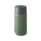 Cana de voiaj, 340 ml, Black & Blum, 2601E14720, 16.5xØ7.2 cm, Sticla, Silicon, Verde Olive