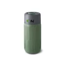 Cana de voiaj, 340 ml, Black & Blum, 2601E14720, 16.5xØ7.2 cm, Sticla, Silicon, Verde Olive