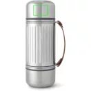 Sticla termos 1000 ml, Black & Blum, 2601E14717, 9.5x11x26.5xØ9.5 cm, Otel, Polipropilena, Gri