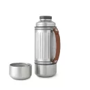 Sticla termos 1000 ml, Black & Blum, 2601E14717, 9.5x11x26.5xØ9.5 cm, Otel, Polipropilena, Gri