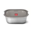 Set 3 caserole pranz, 2509E17022, Black & Blum, 20.6x15.4x10.9 cm, Otel, Polipropilena, Gri