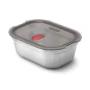 Set 3 caserole pranz, 2509E17022, Black & Blum, 20.6x15.4x10.9 cm, Otel, Polipropilena, Gri