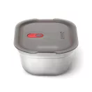 Set 3 caserole pranz, 2509E17022, Black & Blum, 20.6x15.4x10.9 cm, Otel, Polipropilena, Gri