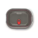 Set 3 caserole pranz, 2509E17022, Black & Blum, 20.6x15.4x10.9 cm, Otel, Polipropilena, Gri