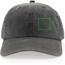 Sapca baseball, XD, 2610E16575, Unisex, Bumbac, rPET, Negru