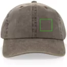 Sapca baseball, XD, 2610E16576, Unisex, Bumbac, rPET, Maro