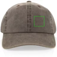 Sapca baseball, XD, 2610E16576, Unisex, Bumbac, rPET, Maro