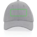 Sapca unisex, 2509E17276, Everestus, 26x18.5x12xØ 18.5 cm, Bumbac, Gri