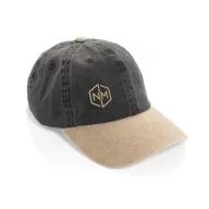 Sapca baseball, XD, 2610E16579, Unisex, Bumbac, rPET, Negru