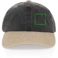Sapca baseball, XD, 2610E16579, Unisex, Bumbac, rPET, Negru