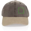 Sapca baseball, XD, 2610E16580, Unisex, Bumbac, rPET, Maro