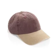 Sapca baseball, XD, 2610E16582, Unisex, Bumbac, rPET, Maro