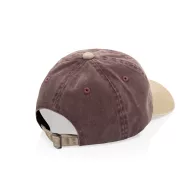 Sapca baseball, XD, 2610E16582, Unisex, Bumbac, rPET, Maro