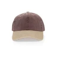 Sapca baseball, XD, 2610E16582, Unisex, Bumbac, rPET, Maro