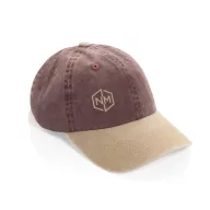 Sapca baseball, XD, 2610E16582, Unisex, Bumbac, rPET, Maro