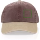 Sapca baseball, XD, 2610E16582, Unisex, Bumbac, rPET, Maro