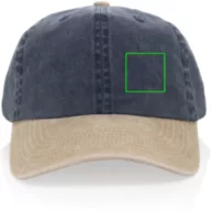   Sapca baseball, XD, 2610E16581, Unisex, Bumbac, rPET, Albastru Navy