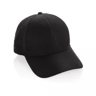   Sapca 6 panouri, Everestus, 42FEB231339, universala, Unisex, 12xØ18.5 cm, Poliester, Negru