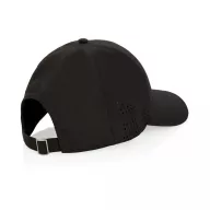   Sapca 6 panouri, Everestus, 42FEB231339, universala, Unisex, 12xØ18.5 cm, Poliester, Negru