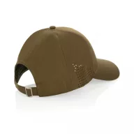   Sapca 6 panouri, Everestus, 42FEB231340, universala, Unisex, 12xØ18.5 cm, Poliester, Verde