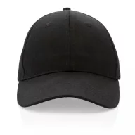   Sapca 6 panouri, 21MAR2042, unisex, Ø 18.5 cm, marime universala adulti, Everestus, Bumbac, Negru