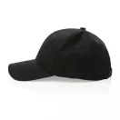 Sapca 6 panouri, 21MAR2042, unisex, Ø 18.5 cm, marime universala adulti, Everestus, Bumbac, Negru