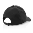 Sapca 6 panouri, 21MAR2042, unisex, Ø 18.5 cm, marime universala adulti, Everestus, Bumbac, Negru