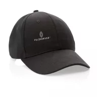   Sapca 6 panouri, 21MAR2042, unisex, Ø 18.5 cm, marime universala adulti, Everestus, Bumbac, Negru