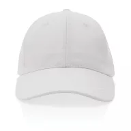   Sapca 6 panouri, 21MAR2047, unisex, Ø 18.5 cm, marime universala adulti, Everestus, Bumbac, Alb
