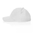 Sapca 6 panouri, 21MAR2047, unisex, Ø 18.5 cm, marime universala adulti, Everestus, Bumbac, Alb