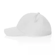   Sapca 6 panouri, 21MAR2047, unisex, Ø 18.5 cm, marime universala adulti, Everestus, Bumbac, Alb
