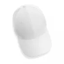 Sapca 6 panouri, 21MAR2047, unisex, Ø 18.5 cm, marime universala adulti, Everestus, Bumbac, Alb