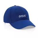 Sapca 6 panouri, 21MAR2043, unisex, Ø 18.5 cm, marime universala adulti, Everestus, Bumbac, Albastru