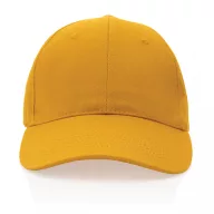   Sapca 6 panouri, 21MAR2048, unisex, Ø 18.5 cm, marime universala adulti, Everestus, Bumbac, Galben