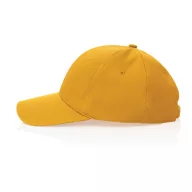   Sapca 6 panouri, 21MAR2048, unisex, Ø 18.5 cm, marime universala adulti, Everestus, Bumbac, Galben