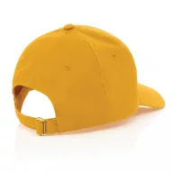   Sapca 6 panouri, 21MAR2048, unisex, Ø 18.5 cm, marime universala adulti, Everestus, Bumbac, Galben