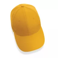   Sapca 6 panouri, 21MAR2048, unisex, Ø 18.5 cm, marime universala adulti, Everestus, Bumbac, Galben