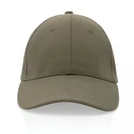   Sapca 6 panouri, 21MAR2044, unisex, Ø 18.5 cm, marime universala adulti, Everestus, Bumbac, Verde