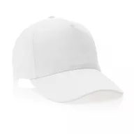   Sapca 5 panouri, 21MAR2033, unisex, Ø 18.5 cm, marime universala adulti, Everestus, Bumbac, Alb