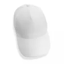 Sapca 5 panouri, 21MAR2033, unisex, Ø 18.5 cm, marime universala adulti, Everestus, Bumbac, Alb