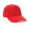 Sapca 5 panouri, 21MAR2032, unisex, Ø 18.5 cm, marime universala adulti, Everestus, Bumbac, Rosu